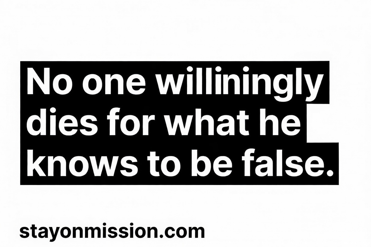 Litmus Test of Truth