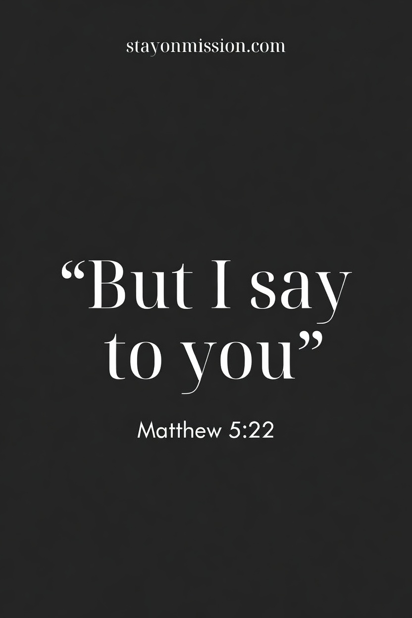 The Heart of A Murder – Matthew 5:21-26