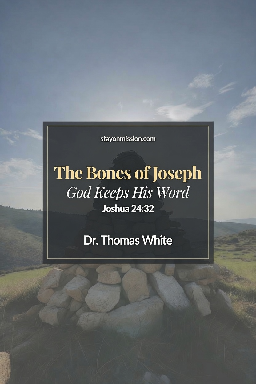 The Bones of Joseph | God Keeps His Word | 
Joshua 24:32