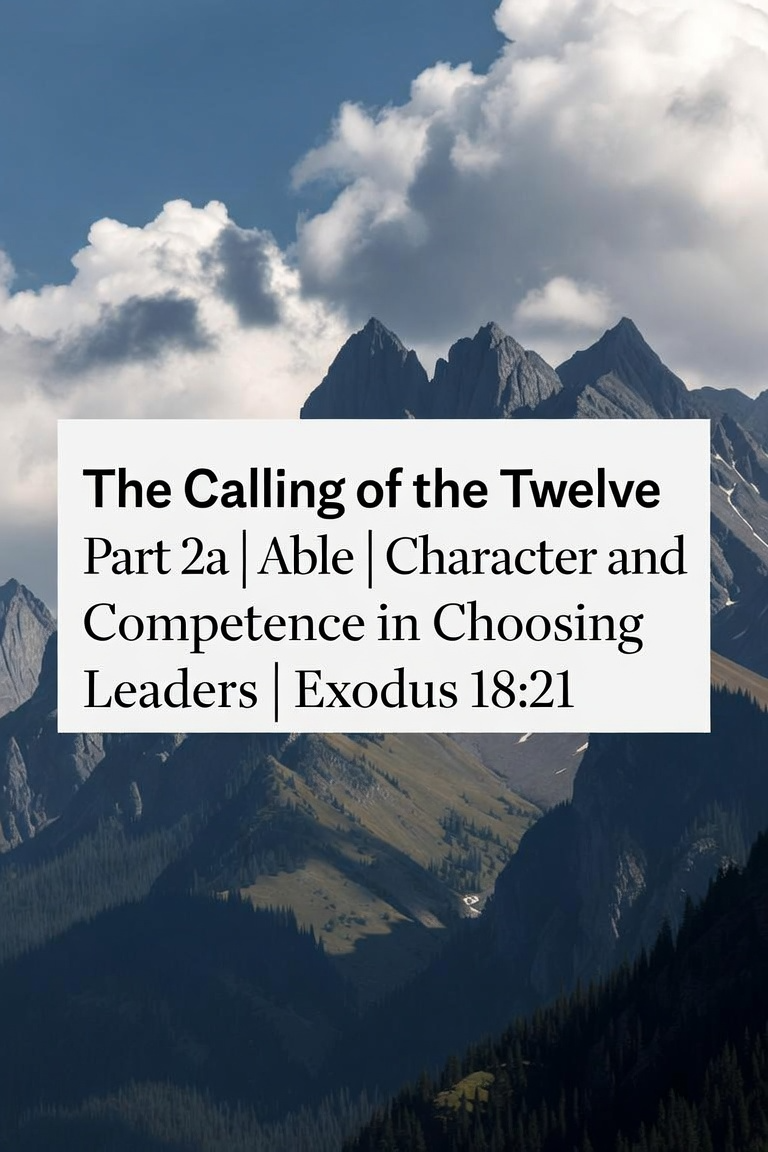 The Calling of the Twelve | Part 2a | Able |
